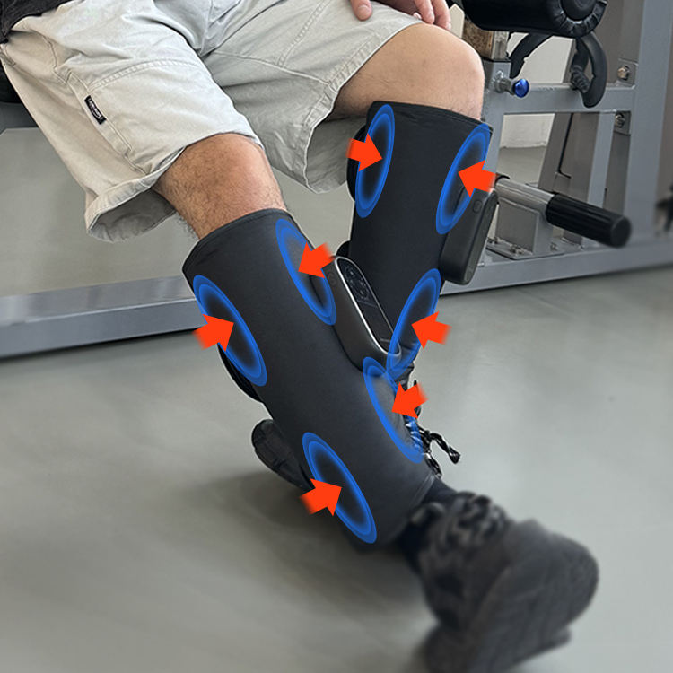 Air Pressure Leg & Calf Massager with Heat Compress | Affordable Circulation Booster for Home Use – orangles Qatar