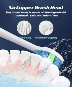 Brosse à dents sonique électronique pour adultes Sarmocare X700, brosse à dents intelligente miniature personnalisée pour les voyages, 6 têtes de brosse avec logo - Product Image 4