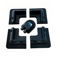 Kit de fixation de panneau solaire ABS sans perçage, support d'angle pour camping-car, caravane, yacht