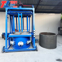 Machine de fabrication de briques automatique à levage motorisé pour anneaux de citerne et tuyaux de drainage en ciment, fabrication sur mesure en Chine, 380V