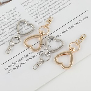 ตะขอเกี่ยวรูปหัวใจโลหะแบบหนีบสำหรับทำเครื่องประดับ DIY พวงกุญแจ สายคล้องกระเป๋า - Product Image 4
