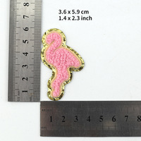Patchs chenille à paillettes Patches sttipe pour vêtements Accessoires de sac Accessoires de bricolage