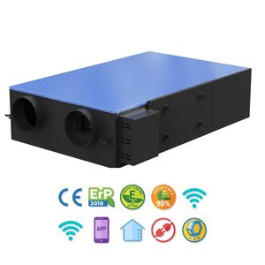 Système de ventilation à récupération de chaleur LANSTEP MVHR avec ventilateurs EC pour un apport continu d'air frais dans les maisons modernes - Product Image 6