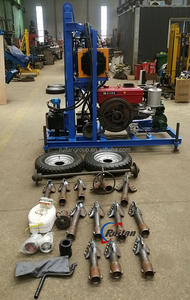 SUNMOY掘削機120m小型ハードロック100M地下水リグ掘削機150M - Product Image 6