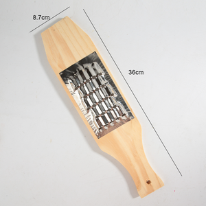 <span class=keywords><strong>Râpe</strong></span> <span class=keywords><strong>à</strong></span> fromage manuelle multi-trous pour la cuisine, <span class=keywords><strong>râpe</strong></span> <span class=keywords><strong>à</strong></span> aliments manuelle, manche en <span class=keywords><strong>bois</strong></span>, acier inoxydable, <span class=keywords><strong>râpe</strong></span> <span class=keywords><strong>à</strong></span> légumes <span class=keywords><strong>plate</strong></span> pour radis, carottes - Product Image 4