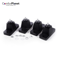 NOUVEAU Support anti-vibration en caoutchouc pour générateur et climatiseur mini-split industriel sur mesure pour usine HVACR, avec amortisseur de chocs