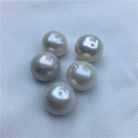 Perles Edison blanches naturelles Edison, amples pour la fabrication de bijoux, 13-16mm, vente en gros, livraison gratuite