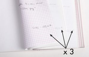 Libretas de Facturas Personalizadas sin Carbón, Facturas Autocopiantes, Impresión de Recibos Duplicados de 2 Partes para Negocios - Product Image 5