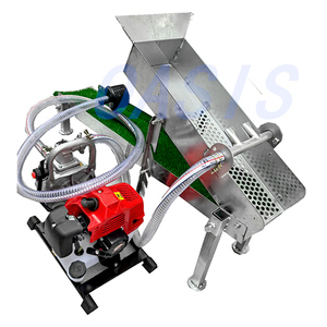 Machine de lavage d'or portable avec pompe à moteur à essence de 1 et 2 pouces, pour la prospection et la séparation de l'or, et canal de lavage vibrant - Product Image 3