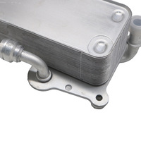 Nouveau kit de refroidisseur d'huile en aluminium avec tuyau de liquide de refroidissement pour Audi A6 A7 OE 4G0317021M Système de refroidissement du moteur