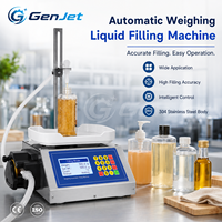 Machine de remplissage semi-automatique intelligente pour bouteilles, 10g-3kg, débit de 2,2L par minute, pour détergent, lotion, boisson, flacon