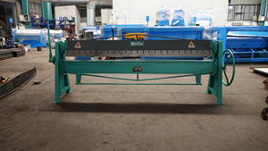 Manuel Sac Bükme Makinesi Paslanmaz Çelik Alüminyum <span class=keywords><strong>Metal</strong></span> Bükme Freni Ev Tipi WinYing Marka 2500mm Uzunluk 0-1.5mm Kalınlık - Product Image 2