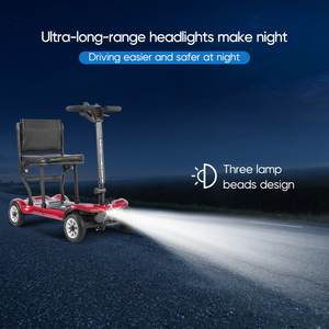 <span class=keywords><strong>Scooter</strong></span> Électrique de Mobilité Compact, Pliable et Léger à 4 Roues, Moteur Brushless, Ultra Léger, Portable pour le Voyage, pour Personnes Handicapées - Product Image 6
