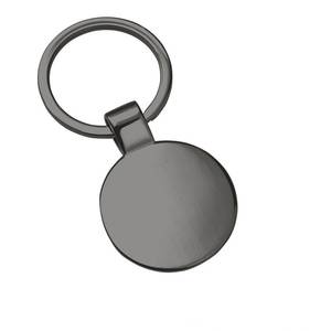 Portachiavi Rotondo in Metallo con Logo Stampato UV, Elegante Portamonete in Ferro da 30mm, Anello Portachiavi Lucidato con Logo Personalizzato SENZA SCATOLA - Product Image 1