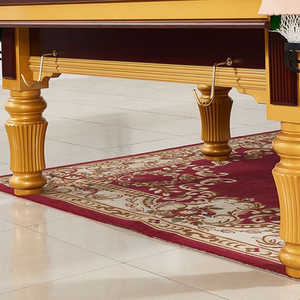 Personnalisé 10ft 12ft Haute Qualité Bois Massif Maison <span class=keywords><strong>Snooker</strong></span> <span class=keywords><strong>Table</strong></span> De Luxe En Cuir Poches Écologique Ardoise Coussin Durable - Product Image 6