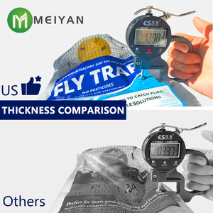 Trappola per Mosche Appesa, Sacchetto Cattura Insetti da Giardino, Grande Sacchetto per Catturare Moscerini della Frutta - Product Image 3