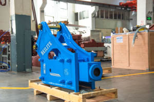 Cincel Triangular de Punta Beilite BLT-75 de 75mm para Excavadoras de 6-8.5T, para Demolición de Cimentaciones en Caminos de Madera en Sitios Turísticos - Product Image 6