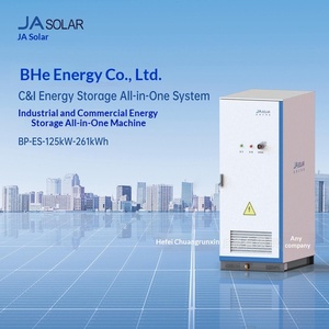 Armoire de stockage d'énergie industrielle et commerciale <span class=keywords><strong>JA</strong></span> <span class=keywords><strong>Solar</strong></span>, refroidissement liquide, machine tout-en-un BP-ES-125kW-261kWh - Product Image 2