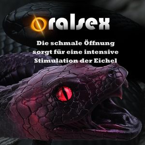 Gerçekçi fantezi Masturbator canavar yılan Oral seks cep kedi Massage tor silikon hayvan vajina Massage tor fincan masaj için - Product Image 2