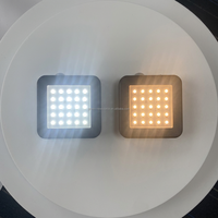 Petites lampes LED carrées 25 LED 1,5 W 70 lm à détecteur de mouvement sur batterie, éclairage magnétique pour coffres-forts, éclairage intérieur moderne pour armoires de chambre