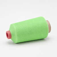 Fil de nylon coloré en gros, fil de nylon teint en assortiment de couleurs pour le tissage et le tricot, fil textile pour l'utilisation dans les tissus