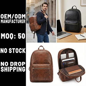 Fabricant de sacs à <span class=keywords><strong>dos</strong></span> pour ordinateur portable personnalisé à la mode pour hommes motif crocodile végan en faux <span class=keywords><strong>cuir</strong></span> PU pour le voyage à l'école et au collège - Product Image 4