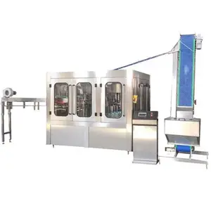 Full Automatic PET Plastic Small Bottle Drinking Pure Water Production Line gallon filling machine mini mineral water plant