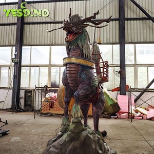 Estatua mitológica Lege Animatronic Qilin, modelo <span class=keywords><strong>de</strong></span> monstruo <span class=keywords><strong>de</strong></span> silicona, personaje animado para exposición <span class=keywords><strong>de</strong></span> juegos y parque <span class=keywords><strong>de</strong></span> atracciones - Product Image 6