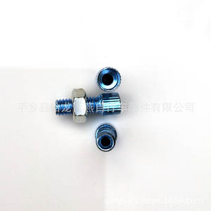 Vis de réglage métallique creuse pour câble de frein de vélo, accessoires de vélo - Product Image 3