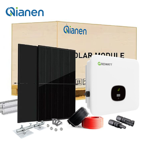 Qianen 12-20kw trên lưới điện năng lượng mặt trời hệ thống hoàn chỉnh Kit nhà MPPT điều khiển lưới gắn biến tần - Product Image 1