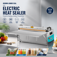 Machine de scellage thermique automatique électrique Xicang XC-800 en acier inoxydable 10m/min pour l'emballage commercial des aliments et des boissons