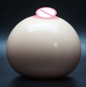 Nuevo diseño lleno de agua Bola de estrés de pecho novedad juguete de broma herramienta de masturbación 12CM suave TPR <span class=keywords><strong>Squeeze</strong></span> Squishy bolas de pecho - Product Image 4