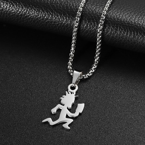 Collar de hombre con efecto espejo personalizado, collar de acero inoxidable plateado para hombre - Product Image 6