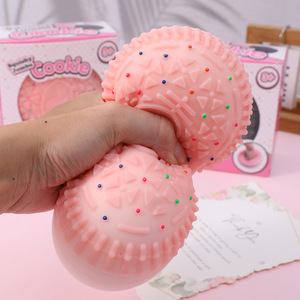 Juguete Sensorial Antiestrés de Silicona TPE Super Jumbo Press-Doh con Forma de Galleta para Apretar y Aliviar el Estrés, Unisex - Product Image 3