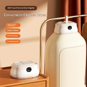 Sèche-linge électrique avec <span class=keywords><strong>repassage</strong></span> automatique, chauffage PTC, commande mécanique, design pliable, portable pour un usage domestique et en voyage - Product Image 2