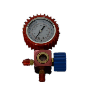 Weimin Single <b>Gauge</b> R410A Refrigerant Pressure <b>Gauge</b> With Hoses And Valves For HVAC Tool - Product Image 5