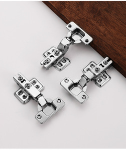 مفصلة إغلاق ذاتي من الفولاذ المقاوم للصدأ، مفصلة هيدروليكية مخفية لأبواب خزائن المطبخ بقوة زنبرك 60 جرام - Product Image 6