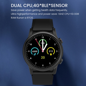 Montre connectée pour seniors Vivid, écran AMOLED 1,43 pouces, étanche IP67, 4G, SOS, moniteur de fréquence cardiaque, suivi de sommeil et d'activité, appels en boucle pour travailleurs isolés - Product Image 6