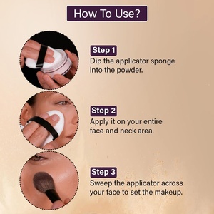 OEM ควบคุมแป้งฝุ่นกันน้ำติดทนนานแต่งหน้าด้วยคอนซีลเลอร์ควบคุมน้ำมันแป้งฝุ่นตั้งค่าหลวม - Product Image 6