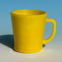 230ml Neuerscheinung Weiße Jade Hochborosilikatglas-Becher Hitzebeständige Glas-Kaffeetasse für Kaffee und Tee