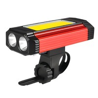 Lampe de travail LED portable XPE+COB, lampe d'urgence rechargeable, étanche IP44, batterie 1800mAh, autonomie 3-8 heures, utilisation en atelier et en jardin