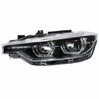 Phare halogène Angel Eye pour BMW Série 3 F30 F35, anti-UV, lentille transparente, étanche à la pluie, pièces de rechange pour phares, fourni par l'usine NAFU