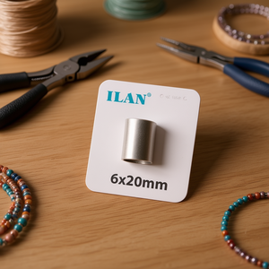 Chiusura Magnetica Ilan 6x20mm Cilindrica per Gioielli - Product Image 2
