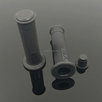 Puños de Manillar Universales para Motocicleta VRX, Extremos de Manillar de Goma TPE Premium Antideslizantes y Amortiguadores de Vibraciones de 22 mm y 24 mm para Yamaha