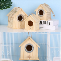 Mangeoire à oiseaux en bois pour l'extérieur, nichoir pour oiseaux, maison pour oiseaux, abri pour oiseaux, résistant au vent pour la colombe-de-voie