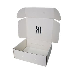 Caja <span class=keywords><strong>de</strong></span> Cartón Laminado Blanco Brillante Personalizada, Precio Atractivo, <span class=keywords><strong>Venta</strong></span> Caliente, Caja <span class=keywords><strong>de</strong></span> Embalaje Corrugada para Ropa - Product Image 2