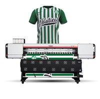 Impresora de Sublimación Locor Deluxjet de 1.8m con 4 Cabezales, Impresora Digital de Transferencia de Papel, Plotter de Impresión Textil de Gran Formato con Cabezales I3200