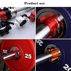 Colliers de <span class=keywords><strong>serrage</strong></span> rapides TOPTONS pour haltères de musculation, clips de verrouillage en <span class=keywords><strong>plastique</strong></span> pour barres de musculation, en vente - Product Image 6