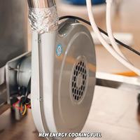 Réchaud commercial de table en acier inoxydable 304 épaissi, à économie d'énergie, puissant, à combustible