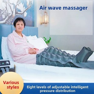 Keep Fit <span class=keywords><strong>Pro</strong></span> Masajeador de pies eléctrico Bolsa de compresión de aire para piernas completas Masajeador de piernas con presión de aire - Product Image 5